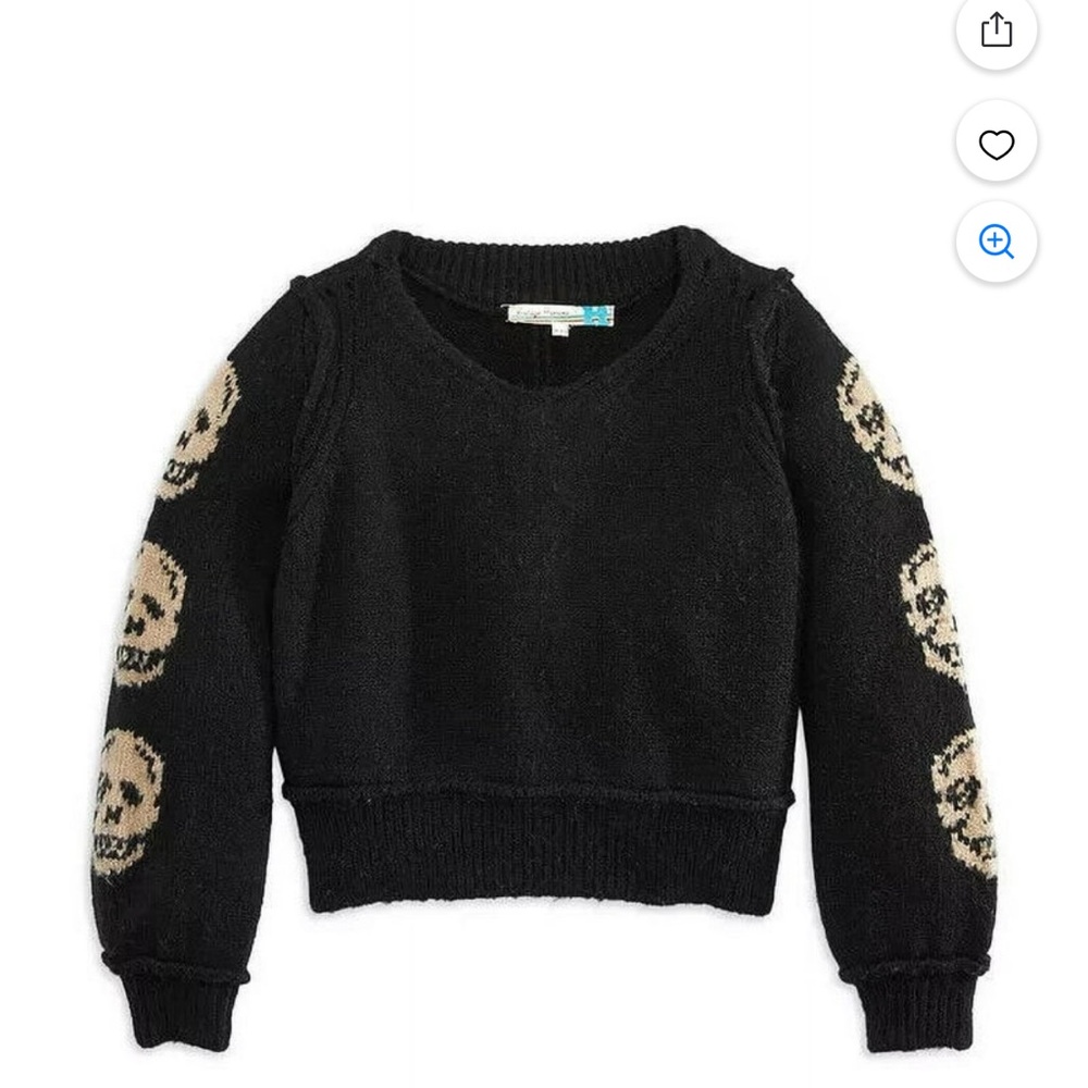 Vintage Havana Black Skull Sweater